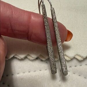Elegant Silver Drop Earrings